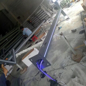 ไฟถนนโซลาร์เซลล์ LED 6 เมตร อลูมิเนียมอัลลอยด์ โมโนซิลิคอน พร้อมรีโมทคอนโทรล สำหรับให้แสงสว่างบนถนน - Product Image 5