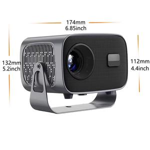 Nuevo Mini Proyector Inteligente A10 Portátil para Cine en Casa 3D con HIFI STEREO Integrado, 720P LED, Android 11, Batería Integrada y WIFI - Product Image 2