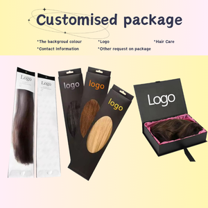 Corea salone capelli Extension punta olio con filo di cotone di alta qualità capelli cinesi estensioni da un donatore - Product Image 6