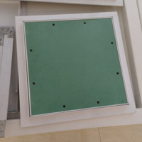 Plaque d'accès au plafond en aluminium, trappe d'inspection dissimulée pour la maintenance