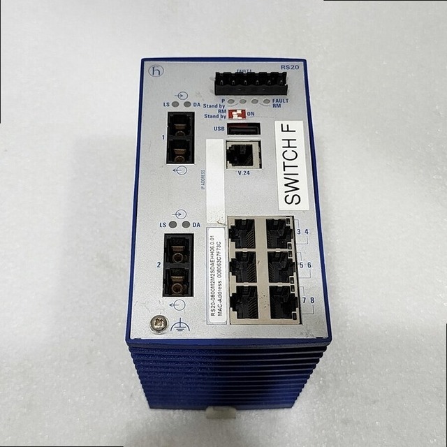 Rs20-0800m2sdaehh06 Managed Industrial Ethernet Switch for Automation Network Communication Plc