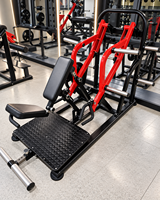 Machine à ramer inclinée à charge libre SK-NTK-22 pour salle de sport commerciale, centre de fitness, hôtel et équipement d'entraînement du dos et des lombaires