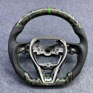 Volante de Fibra de Carbono Personalizado para Toyota 86 <span class=keywords><strong>Subaru</strong></span> BRZ <span class=keywords><strong>Impreza</strong></span>, con Cuero, Gamuza, LED y RPM - Product Image 6