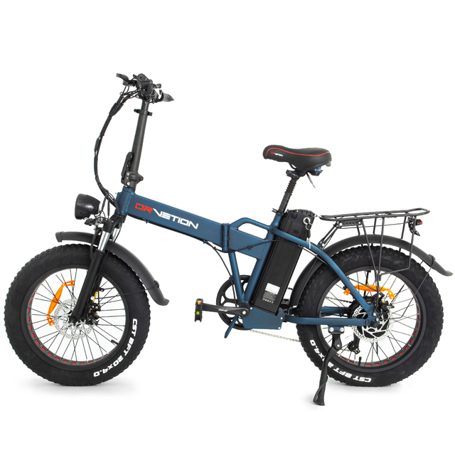 Adult Folding Fat Tyre E Bike 48V 750W Motor 20AH Battery 20 Inch Bicycle Aluminum Frame Folding Electric Fat Tire Bike Ebike