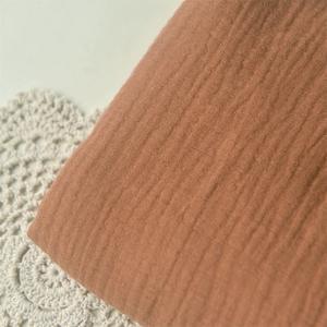 Муслиновая ткань онлайн 40s 40s расчесанная Лучшая цена 100% хлопок Органическая двухслойная марлевая ткань 120 г/м2 135 см ширина легкая - Product Image 4