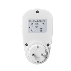 Minuteur mécanique personnalisé 24 heures pour cuisine, arrêt automatique, 220V 16A, écologique, haute précision, en plastique <span class=keywords><strong>PC</strong></span>+ABS - Product Image 2