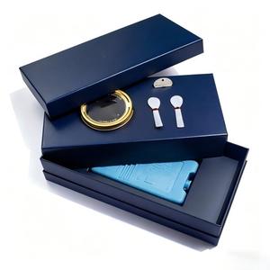 Boîte Cadeau Haut de Gamme Personnalisée avec Logo, Biodégradable, Gaufrée, pour <span class=keywords><strong>Caviar</strong></span> de Saumon <span class=keywords><strong>Russe</strong></span>, de Poisson Volant et de Perle, Fermeture Magnétique - Product Image 1
