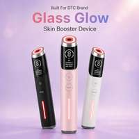 Nouveau design 2026 – Masseur facial lumineux 4 couleurs multi-fréquences pour le soin de la peau, avec batterie intégrée et coffret cadeau