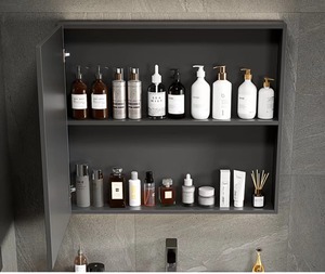 <span class=keywords><strong>Mobile</strong></span> da Bagno con Lavabo in Ceramica in Fibra di Carbonio e PVC di Design per Hotel Vendita all'Ingrosso da Fabbrica Cinese - Product Image 5