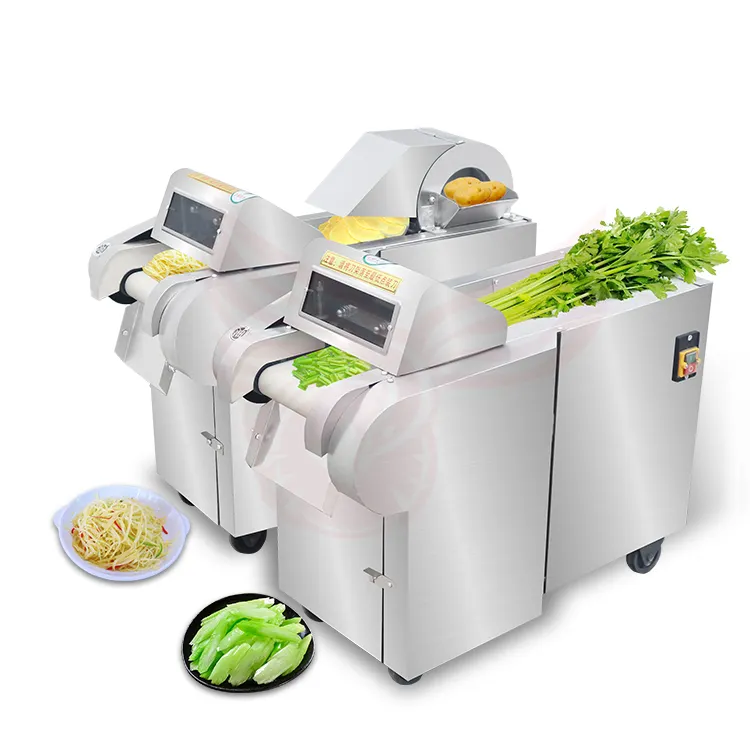 Machine coupe-légumes industrielle de haute qualité, trancheur de pommes de lit et de légumes