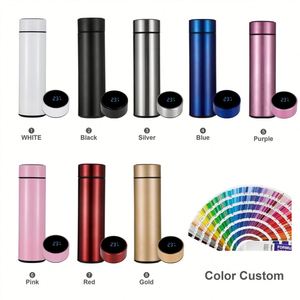 Muestra Gratuita de Botella de Agua Personalizada con Logotipo, Termo con Pantalla Inteligente de Temperatura - Product Image 2