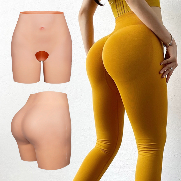 Natural Silicone Shapewear Panties Soft Firm
