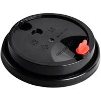 Couvre-gobelet en plastique PP/PS jetable pour boissons chaudes/froides, vente en gros de gobelets à café à emporter