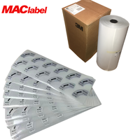 Étiquette autocollante personnalisée 3M 7818 7818EH en PET argent mat, découpée à l'emporte-pièce, pour identification de boutons d'équipement