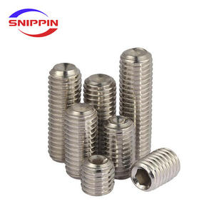 A2-70 304 스테인리스 스틸 메트릭 DIN916 육각 머리 평평한 그럽 스크류 세트 볼트 M1.6-M16 - Product Image 6