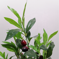 Groothandel Lage Prijs Dragon Kunstmatige Apple Bomen Fruit Decoratieve Lemon Tree Art Fruit Bomen