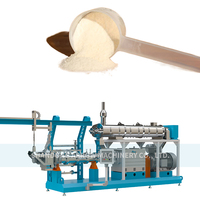 Extrudeuse de fabrication de nouilles de riz pour bébé en poudre de nutrition flèche/ligne de production de machine de traitement de nouilles de riz nutritionnel