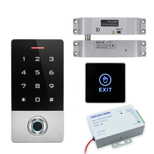 Система Биометрического Контроля Доступа по отпечатку пальца TF1 с картой RFID 125 кГц, сенсорная клавиатура, водонепроницаемый комплект управления доступом к двери - Product Image 5