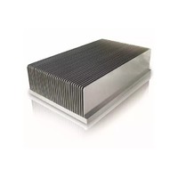 Profilé en aluminium personnalisé Led panneau dissipateur thermique dissipateur thermique tube carré To-220 aluminium extrudé dissipateur thermique en aluminium