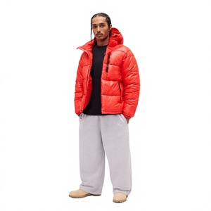 Veste matelassée pour homme, résistante, protection contre le froid extrême en hiver, isolée thermiquement, à capuche, pour le travail en extérieur, durable, chaude - Product Image 4