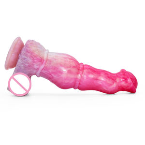 カップルのためのファンタジー動物プラグセックスゲームのための吸盤付きNNSXカーブホースディルド女性ゲイ大人の大人のおもちゃ - Product Image 3