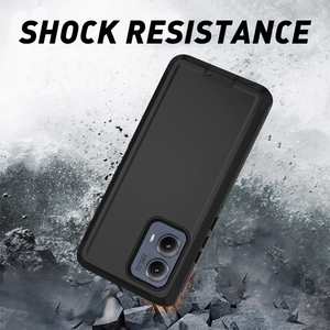 เคสโทรศัพท์ TPU PC แบบสามในหนึ่งเดียว หลากสี ทนต่อแรงกระแทก สำหรับ Motorola Edge 2 พร้อมคลิปหนีบเข็มขัด - Product Image 6