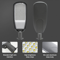 AORUITAI Plus Durable Usine Moulage Sous Pression En Aluminium Étanche Ip65 Extérieur 100w 150w 200w LED Lampadaires