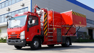 Camión de Bomberos Isuzu con Sistema Inteligente de Espuma de Aire Comprimido (CAFAS) para Ingeniería Municipal, Hecho en China - Product Image 4