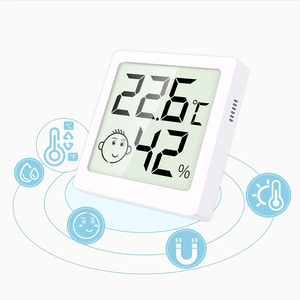 Rongce Lx8101 Mini Kỹ Thuật Số Nhiệt Độ Độ Ẩm Meter Với Dễ Thương Biểu Tượng Cảm Xúc, Độ Chính Xác Cao Ẩm Kế Nhiệt Kế Cho Trong Nhà Sử Dụng Nhà - Product Image 6