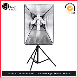 Shangyu Shenghui Photography Lighting Kit 5070 With Softbox 5 Light Heads For Studio Photo Video - Product Image 2