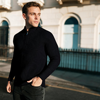 Expédition rapide, stock disponible, pull en tricot pour homme, décontracté, quotidien, extérieur, manches longues, col rond, tricot chaud, pulls pour homme