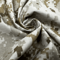US AOR1 Camo Tissu de camouflage imprimé numérique résistant à la déchirure Tissu polyester Oxford imperméable pour sac à dos extérieur