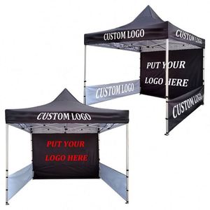 Folding Indoor Exhibition Event Awning Tent Indoor Outdoor 3X3 Gazebo Tent Top Printed - Product Image 1