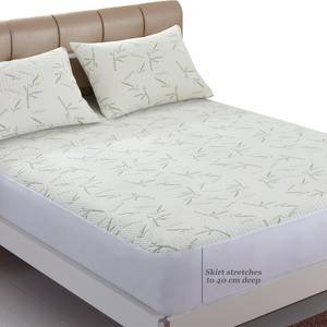 Jacquard giường bug Không Khí Bằng Chứng Tre Nệm Không Thấm Nước Bìa Bảo Vệ - Product Image 2