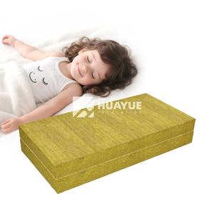 HUAYUE Venta al por mayor Aislamiento <span class=keywords><strong>de</strong></span> construcción 100kg/m3 50mm Aislamiento <span class=keywords><strong>de</strong></span> lana mineral Tablero <span class=keywords><strong>de</strong></span> lana <span class=keywords><strong>de</strong></span> roca - Product Image 3