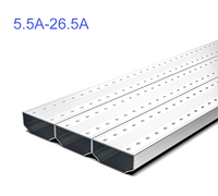 Barre d'espacement en aluminium de soudage à haute fréquence-épaisseur pliable vis de porte insonorisée personnalisable vente en gros de haute qualité