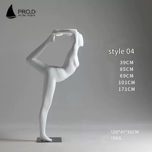 Pro D Yoga modèle accessoires corps entier sous-vêtements humains magasin de vêtements pour femmes Pilates modèle de sport - Product Image 4