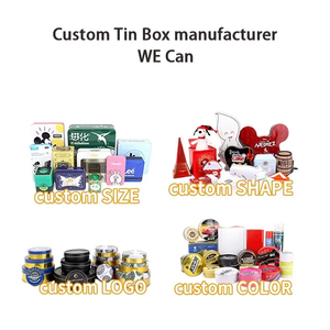 Изготовленная на заказ винтажная универсальная жестяная банка в стиле ретро для черного и белого чая, чая пуэр в брикетах, старинная жестяная коробка-банка от производителя - Product Image 2