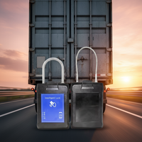 Candado Electrónico Impermeable con Rastreo GPS 4G LTE Iradium LoRa, Sello para Contenedores de Logística y Entrega, Compatible con PC, GSM, Android e IOS APP