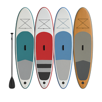 Planche de surf gonflable en fibre de verre légère personnalisée avec matériau EPS