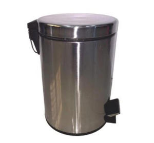 Contenitore per Rifiuti Medici in Acciaio Inossidabile, Arredamento Ospedaliero in Acciaio Inox - Product Image 1