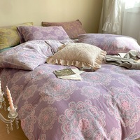 Parures de lit en jacquard 100 % coton, écologiques, 300 fils, toutes saisons, tailles Queen et King, unies, teintes, vente en gros, populaires