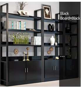 5 strati semplice stile moderno in legno massello di quercia librerie mobili in legno - Product Image 4