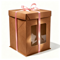 Boîte à pizza avec impression de logo personnalisé, impression UV, boîte pliante en carton, boîte cadeau de fête, boîte en carton d'art de luxe, écologique et recyclable