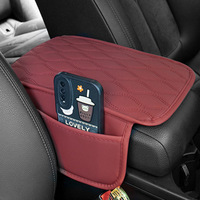 Coussin de protection multifonctionnel en cuir pour accoudoir de voiture, avec rangement intégré, best-seller transfrontalier, modèle standard
