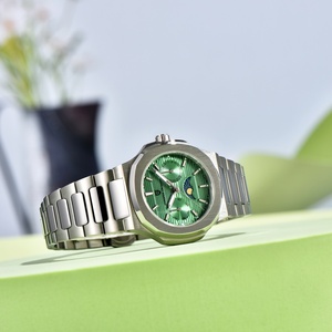Nouvelles montres de luxe PAGANI DESIGN 2025 pour femmes, sportives, en acier inoxydable, à quartz, avec verre, multifonctionnelles, chronographe, phase de lune, automatiques - Product Image 5