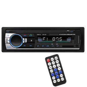 Çok satan ürün araba radyo Mp3 oynatıcı bluetooth ile ses Fm radyo kısa ve kalın radyo araba Mp3 oynatıcı Jsd-520
