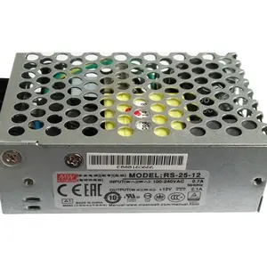 Meanwell RS-15 series 25W Single Output Switching Power Supply RS-25-3.3 RS-25-5 RS-25-12 RS-25-15 RS-25-24 RS-25-48