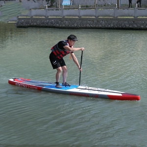 11 '/12'6''/14' planche à pagaie de surf <span class=keywords><strong>gonflable</strong></span> tissée au carbone Double couche planche de surf planche à pagaie SUP course planche à pagaie - Product Image 3