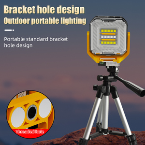 <b>USB</b> <b>Rechargeable</b> Double-Head LED Work <b>Light</b> High Power Floodlight with Waterproof ABS Lamp Body for Fishing & Camping - Product Image 5